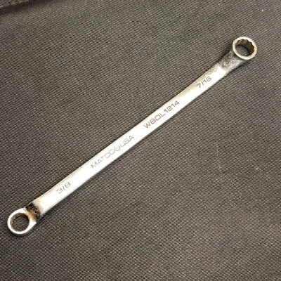 7/16 y 3/8 Matco EE. UU. WBDL1214 Llave de extremo de caja Foto 1 de 4