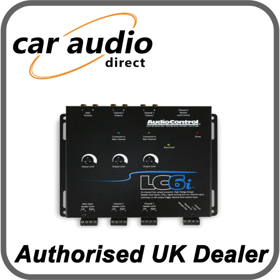 AudioControl LC6i - 6 Channel Line Output Convertor OEM Head Units - Image 1 of 1