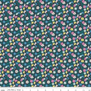 Fat Quarter Liberty Deco Dance Dancing Buttercups 100% Cotton Quilting Fabric - Picture 1 of 1