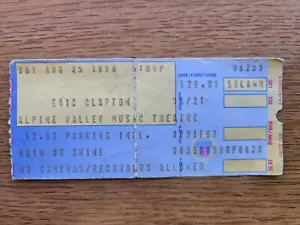 Stevie Ray Vaughan SRV - 8/25/90 Alpine Valley Concert - Eric Clapton Buddy Guy - Picture 1 of 10