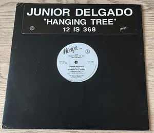 JUNIOR DELGADO HANGING TREE 12" PROMO EP MANGO (1988) EX++ REGGAE ISLAND UK - Picture 1 of 3