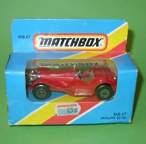 Matchbox Superfast / 47 Jaguar SS100 / Boxed - Picture 1 of 6