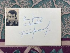 Autógrafo misterioso de la colección John Verzi #A80 - Imagen 1 de 2