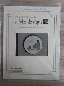 A Unique Touch Of Southern Art- The Basket Weaver Cross Stitch Pattern 1990 - Picture 1 of 2