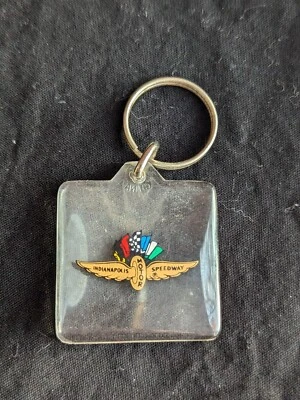 Vintage Indianapolis Motor Speedway Racing Key Chain - Image 1 of 2