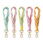 Lanyard Candy Color Phone Strap Mesh Landyard For Bags Braided Strips Keycord