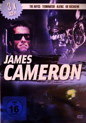 James  Cameron  Box * 3 DVD s : Terminator * Abyss * Alien ~ Die Rückkehr * KULT - Bild 1 von 3