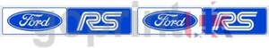 FORD RS Mk 3 DECALCOMANIE x2 / Focus RS FIESTA - Foto 1 di 1