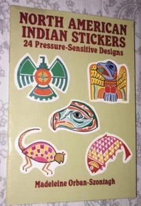 Nordamerikanische indische Aufkleber: 24 druckempfindliche Designs von Madeleine Orban - Bild 1 von 5