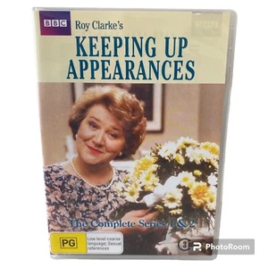 Keeping Up Appearances : Series 1 & 2 DVD BBC Comedy TV Series Reg 4 PAL 3 Discs - Picture 1 of 5