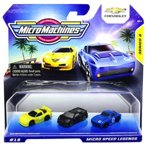 Micro Machines Chevrolet Micro Speed Legends Series 5 #18 Starter Pack - Picture 1 of 1