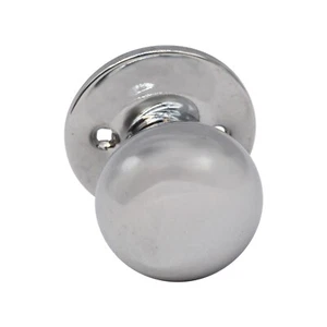 Vintage Sargent Chrome Plated Brass Alignalock Dummy Door Knob - Picture 1 of 6
