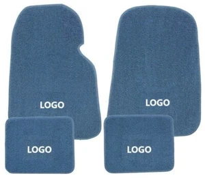 For Cadillac 60 Series Deville,Eldorado,Fleetwood,Seville Floor mats Blue 4pcs - Picture 1 of 2