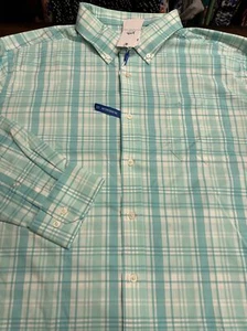 Neu mit Etikett Southern Tide Größe XL Intercoastal Performance türkis LS klassisches Hemd 135 $ - Bild 1 von 12