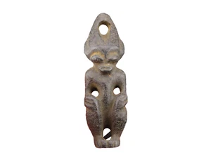 China,old jade,hongshan culture,Black magnet,rare Apollo,pendant A942 - Picture 1 of 5