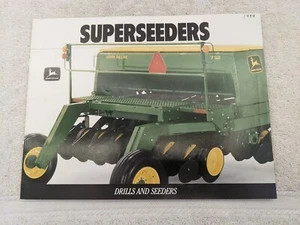 Vintage 1988 John Deere Superseeders Brochure Sales Catalog 32 Pages - Picture 1 of 4