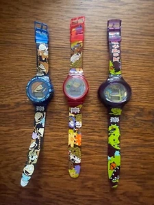 Vintage 1998. (3) Rugrats The Movie Watches - Picture 1 of 4