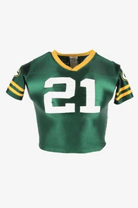 NFL USA Woodson 21 Team Apparel Shirts Sports 90s Retro Green Size S - CW0865 - Picture 1 of 4