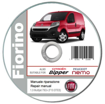 Fiat Fiorino - Citroen Nemo - Peugeot Bipper (2007-2019) Manual De Taller En Cd - Imagen 1 de 4