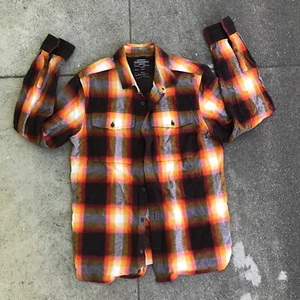 REI Shirt Men Medium Tall Long Sleeve Button Front Plaid Cotton Shirt - Picture 1 of 11