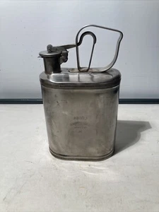 Vintage Protectoseal Co, Chicago S882A Stainless Steel Safety Gas Can(536) - Picture 1 of 11