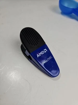 Dell EMC Promotional Magnetic Fridge Clip Dell computers Intel AMD Advertising - Image 1 of 4