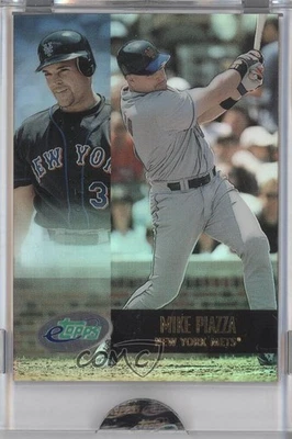 2002 eTopps /4202 Mike Piazza #33 HOF - Image 1 of 2