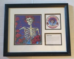 1997 Grateful Dead - Skeleton & Roses - STANLEY MOUSE ALTON KELLY Lithographie Druck - Bild 1 von 6