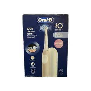 Oral B - io2 Series Electric Toothbrush + Travel Case - CALM PINK - SEALED ✅️ - Picture 1 of 3