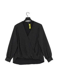 Karen Millen Women's Top UK 14 Black Polyester with Viscose Basic - Picture 1 of 5