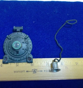 Lionel Parts - Boiler Front & Lamp Socket for Prewar "O" Loco # 249 - Picture 1 of 3