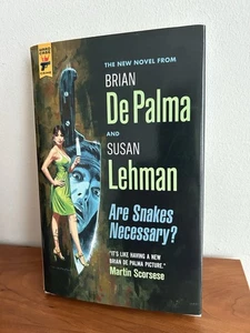 ARE SNAKES NECESSARYy? Susan Lehman, &Brian DePalma Hard Case Crime HB 2020 GGA. - Imagen 1 de 3
