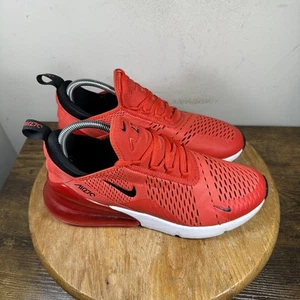Nike Air Max 270 Shoes Mens Size 9.5 Red Black White AH8050-601 Running Sneakers - Picture 1 of 8