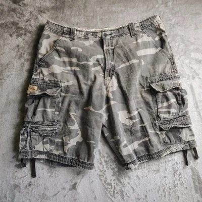 Pantalones Cortos de Carga Lee Dungarees Para Hombres Camuflados Talla 36 Tácticos Militares Utilitarios De Colección y2k Foto 1 de 4