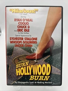 Burn Hollywood Burn / Comedy 1997 / Rare OOP DVD Coolio Chuck D Stallone Chan - Picture 1 of 3