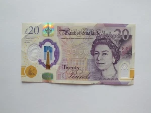 inghilterra.CM34 470196 £20 banconota britannica 2018 polimero alta conservazion - Foto 1 di 3