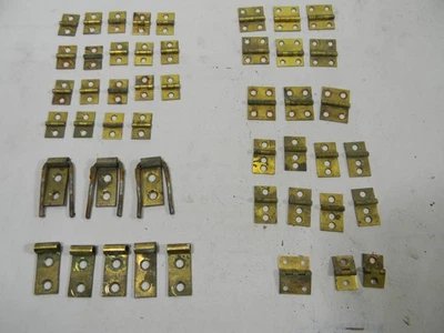 Bisagras antiguas pequeñas de latón de órganos de bomba c1900 - %8 - A20 Foto 1 de 4