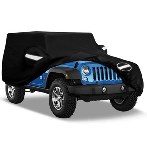 For Jeep Wrangler 4 Door JK JL 2007-2025 Car Cover Dust Waterproof Protection - Picture 1 of 22