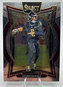 2024 Panini Select #26 Jayden Daniels Concourse Level base RC Commanders - Picture 1 of 2