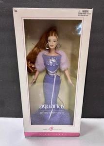 Barbie Collector Pink Label Wassermann Sternzeichen Januar Februar Geburtstag C6238 NRFB - Bild 1 von 8