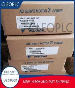 New Yaskawa SGMAS-08ACA2C Servo Motor SGMAS08ACA2C DHL Expedited Shipping - Picture 1 of 15