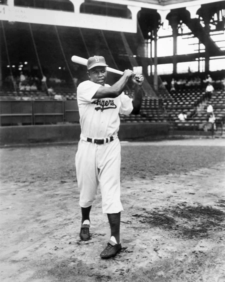 1949 Brooklyn Dodgers JACKIE ROBINSON Glossy 8x10 Photo Baseball Poster Print - Image 1 of 1