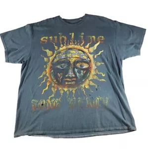 Urban Outfitters Vestito T-Shirt Donna X Sublime Distressed Oversize Blu S/M - Foto 1 di 9