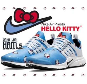 Nike x Hello Kitty Air Presto QS University Blue/Black/White DV3770-400 US 10 - Picture 1 of 7