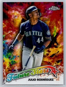 2023 Topps Chrome #FS-13 Julio Rodríguez Future Stars - Picture 1 of 2