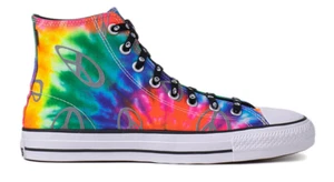 Zapatos Converse Chuck Taylor Pro Hi Reflect Tie Dye 172568C talla 10,5 nuevos con caja - Imagen 1 de 5