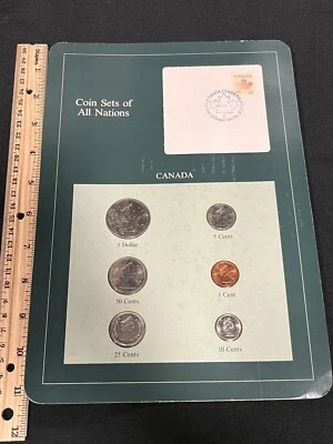 1983 The Franklin Mint Coin Sets of All Nations Canada Set 92424 - Image 1 of 2