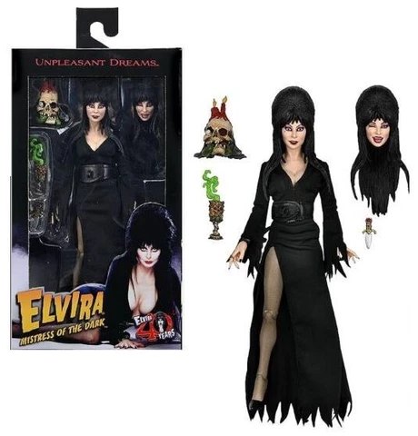 Elvira (Mistress of the Dark) NECA 8" Scale Clothed Figure Cover