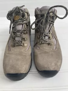 Quest Womens Hiking Boots Size 9 EU 40 Beige Mid Insulated X-Dry Breathable - Picture 1 of 11