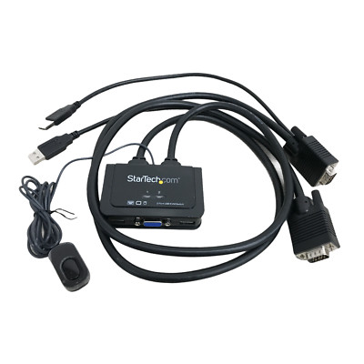 Startech SV211USB 2 Port USB VGA Cable KVM Sw...